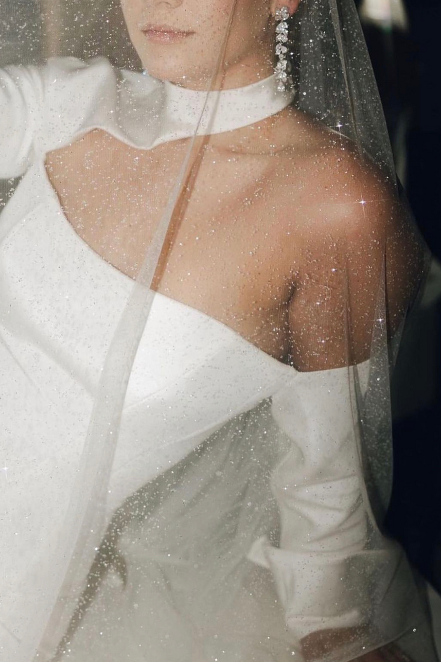 Candlelight Sparkle Veil